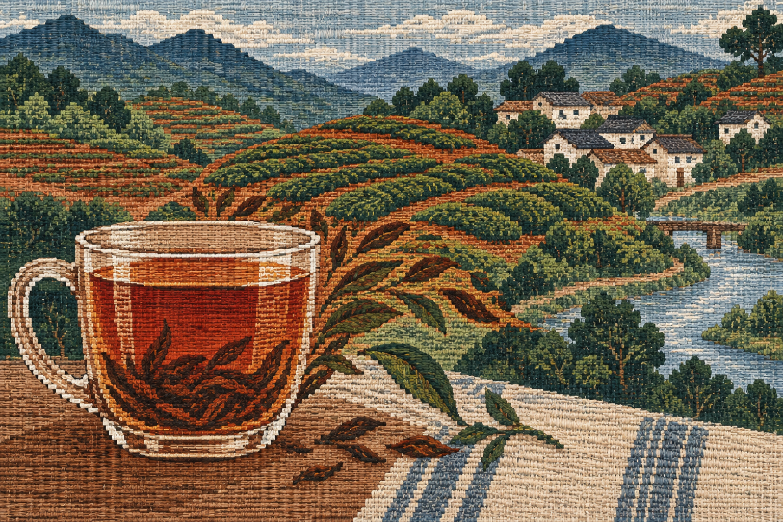 喝惯的茶
